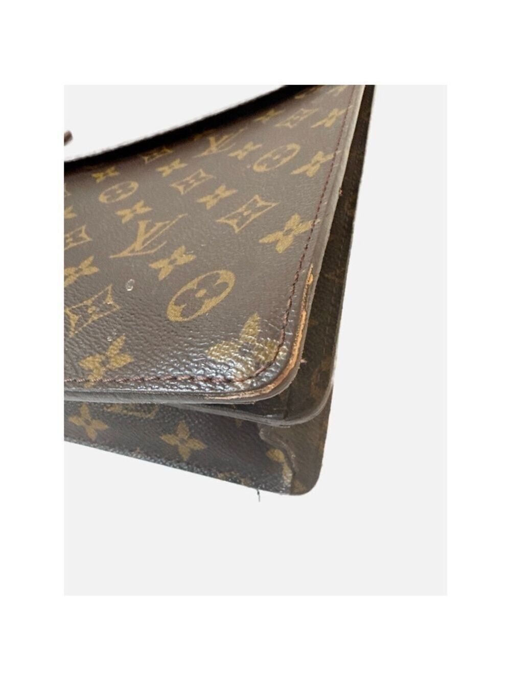 Vintage Louis Vuitton Monogram Serviette Briefcase 15” - Picture 3 of 13